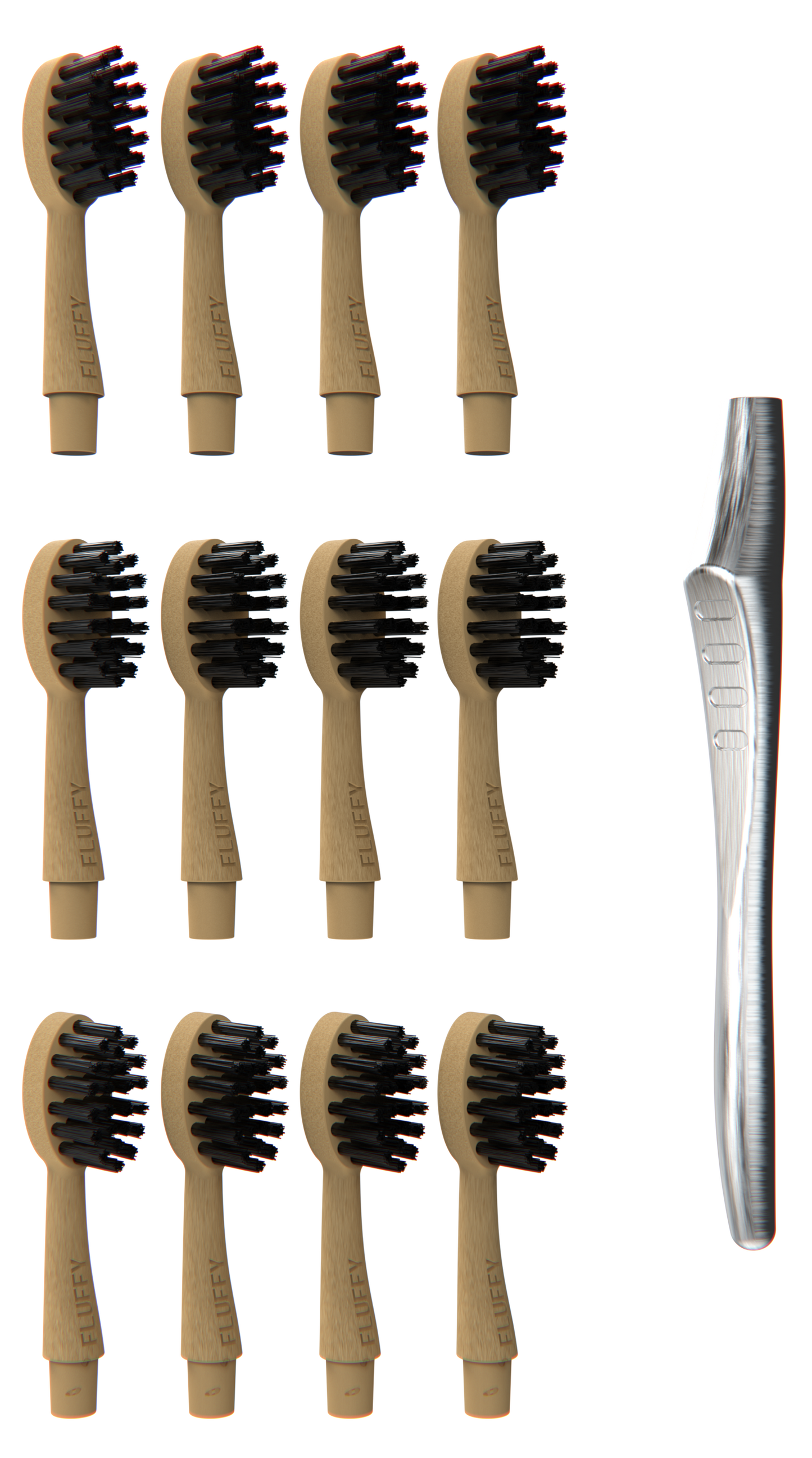 Handle with Fluffy Headies - Eco Headies