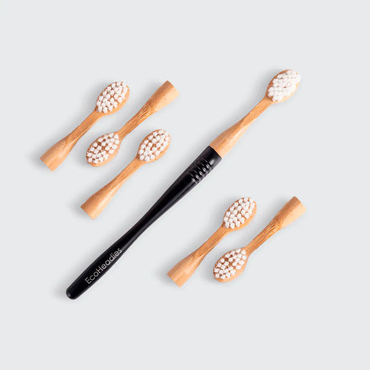Handle with 6 fluffy Headies - Eco Headies