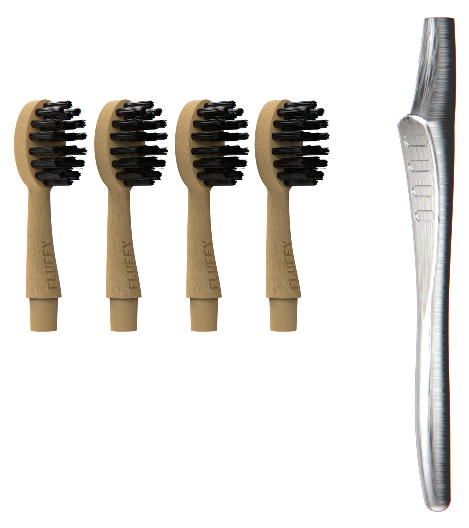 Handle with Fluffy Headies - Eco Headies