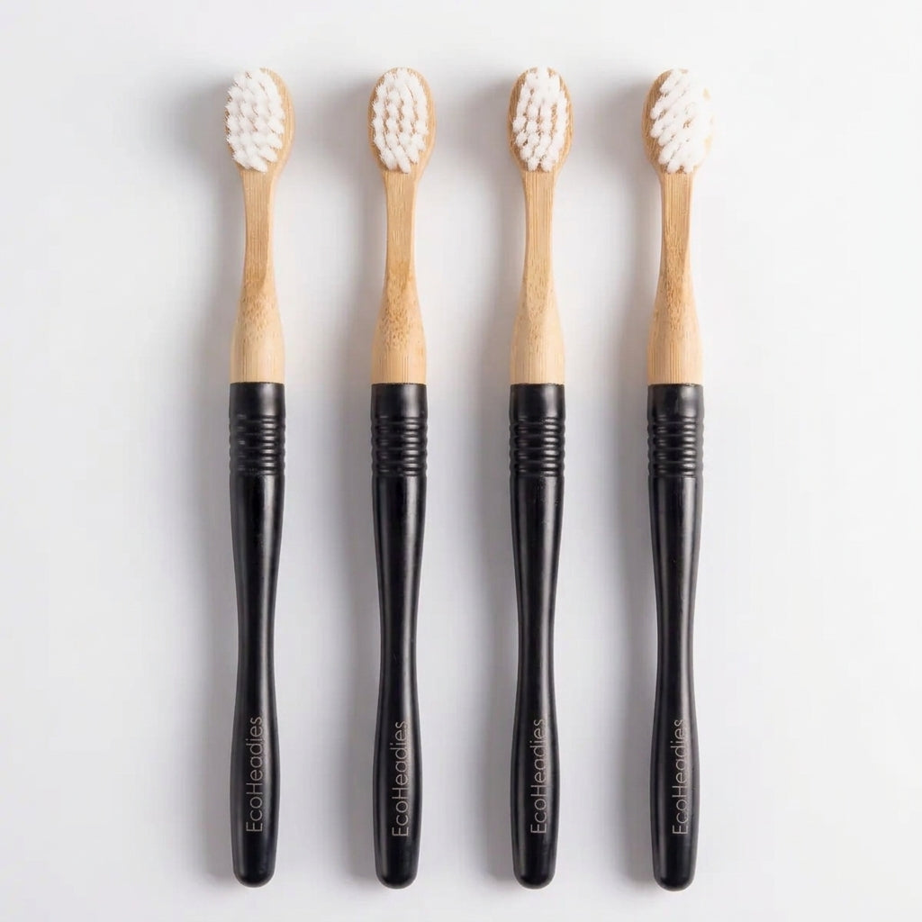 Family Toothbrush Set with 4 adult handles and 16 Eco-Friendly Replacement Heads