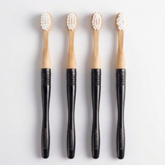 Family Toothbrush Set with 4 adult handles and 16 Eco-Friendly Replacement Heads