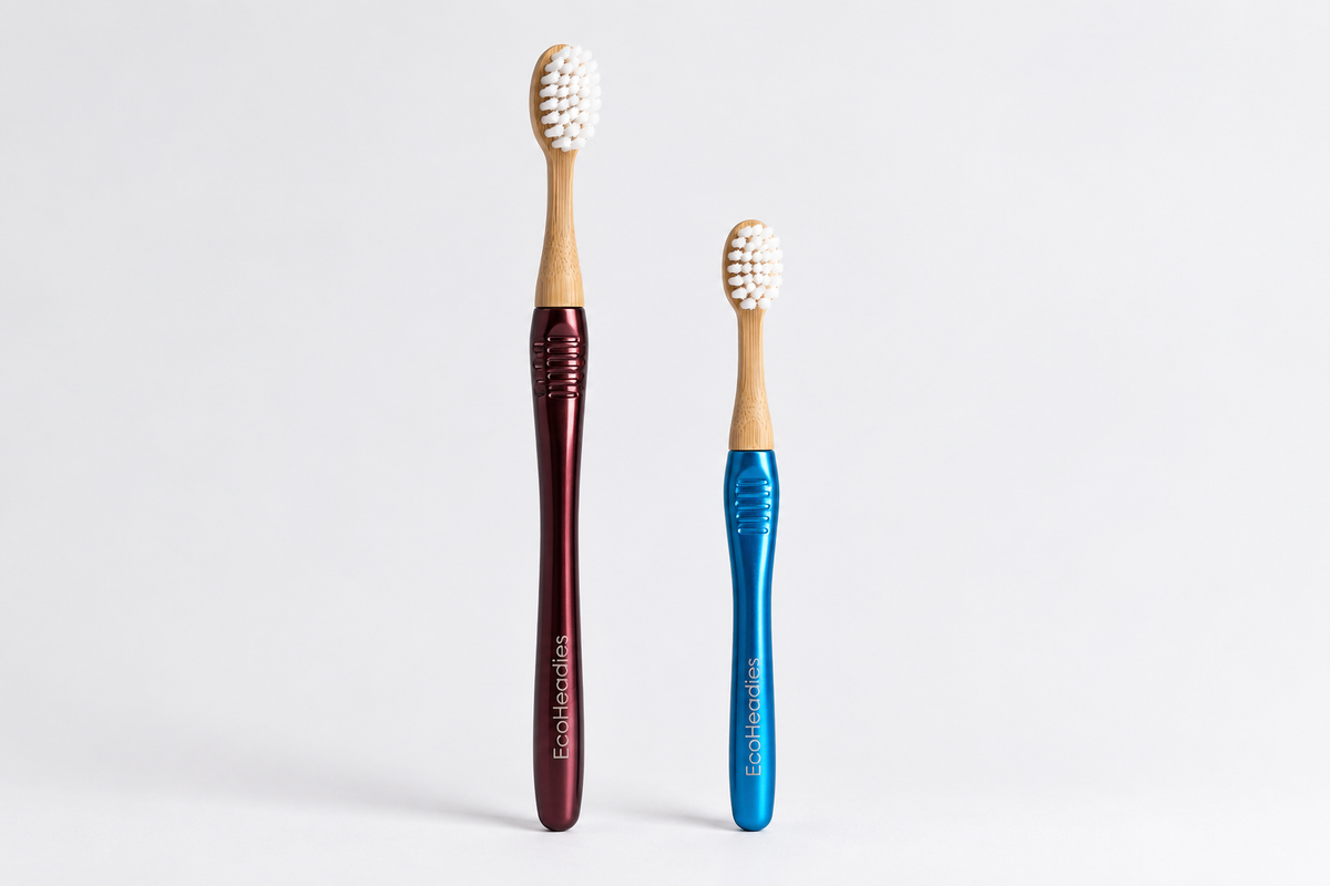 Eco Friendly Parent & Kid Toothbrush Set