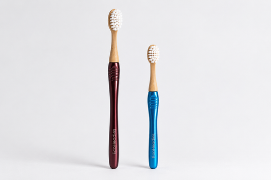 Eco Friendly Parent & Kid Toothbrush Set
